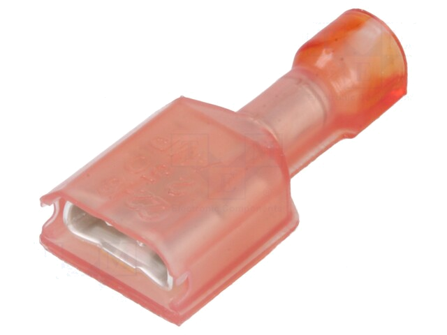 Connector: vlak; 6,3mm; 0,8mm; vrouwelijk; 0,3÷0,9mm2; klemmen Connector: vlak; 6,3mm; 0,8mm; vrouwelijk; 0,3÷0,9mm2; klemmen
